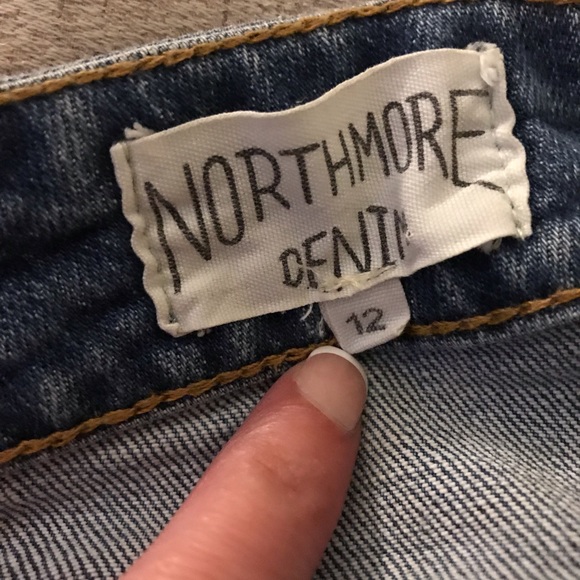 ASOS Frayed Hem Denim Skirt - Picture 6 of 6